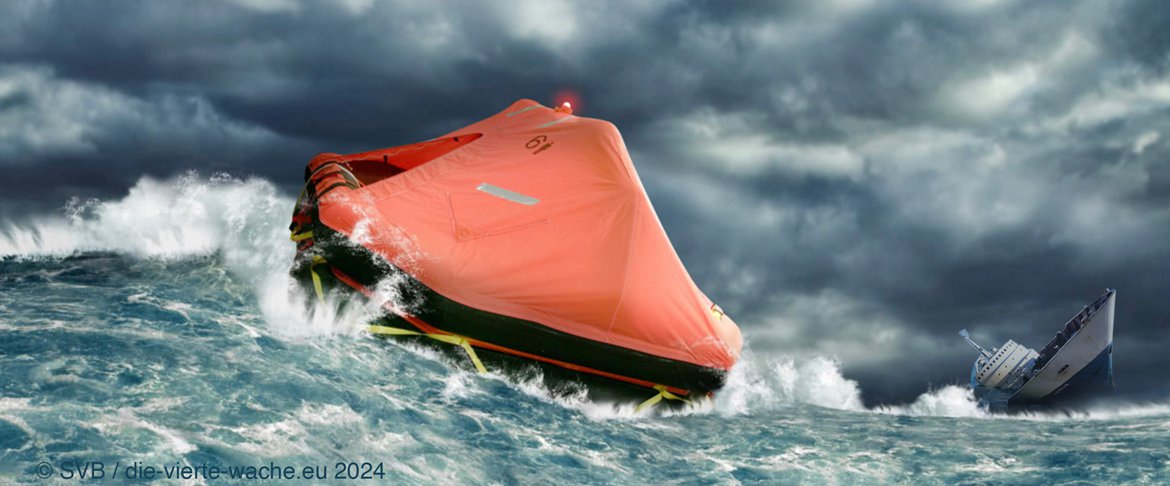 Life raft in the storm 