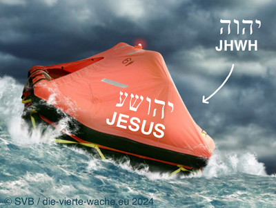 YHWH Dios emplea a Jesús como balsa salvavidas