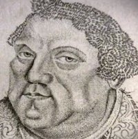 Luther, alt und korpulent
