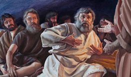 Paulus tadelt Petrus