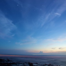 Le ciel à l'aube