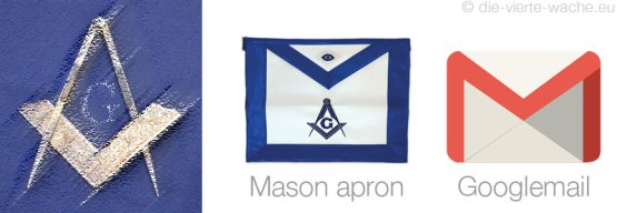 compass, angle, G, mason apron, gmail sign