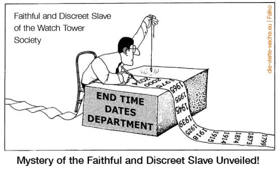 The faithful and discreet slave determines dates with a pendulum
