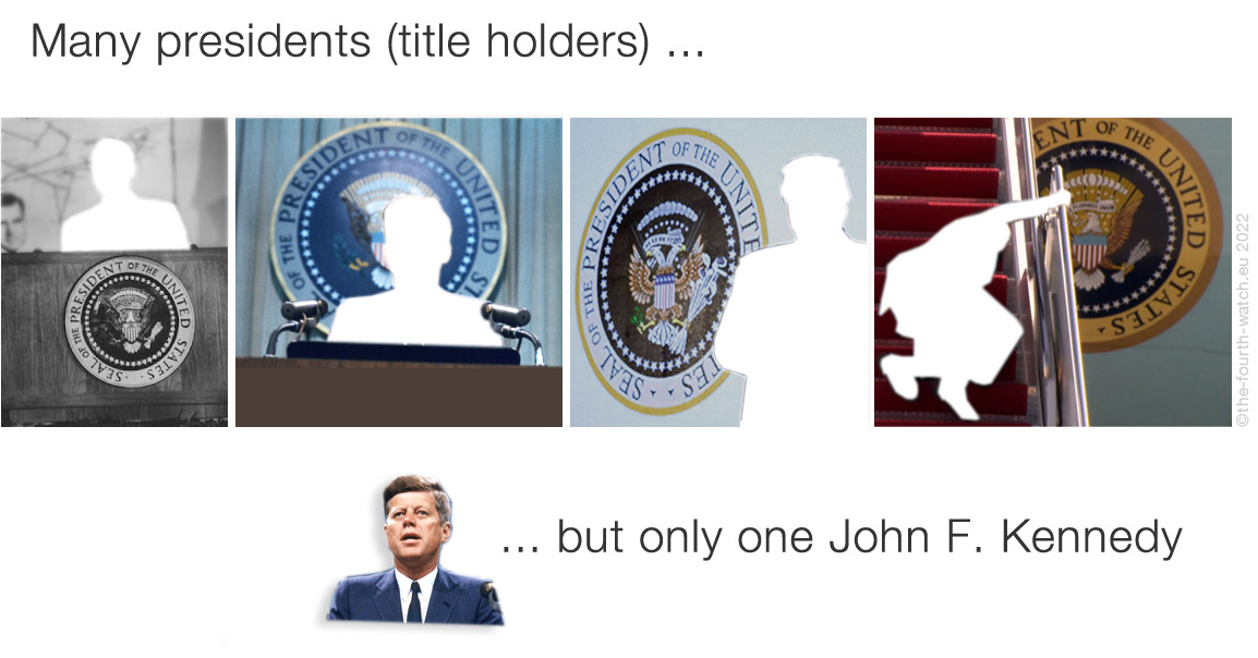 Many presidential titles, but only one J.F.Kennedy
