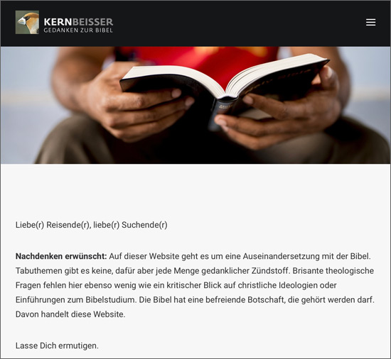 Website kernbeisser.ch
