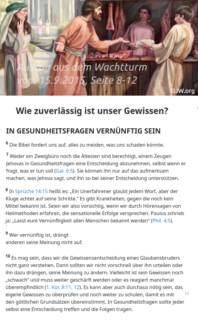 Wachtturm-Artikel © JW.org