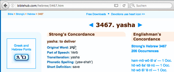 Yasha significa: salvar, liberar